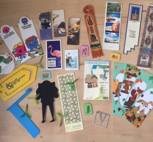 Verzameling boekenleggers