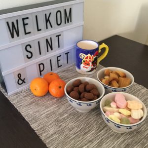 Welkomstbord Sinterklaas
