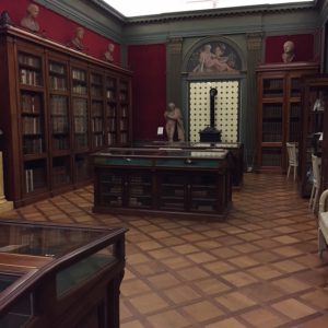 Boekzaal in Museum Meermanno
