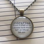 The Locket Library: necklace Librarian