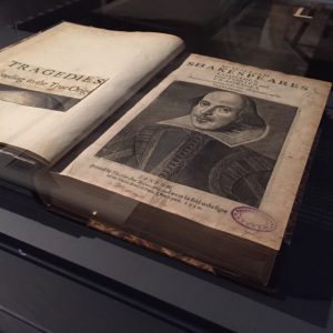 Tentoonstelling shakespeareNL 2e folio