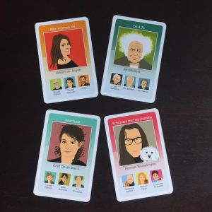 Kaarten uit Literair kwartet