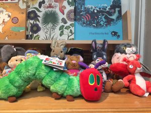 Knuffels bij Waterstones