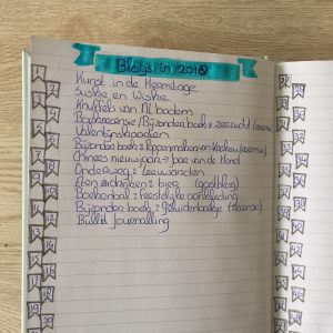 Bullet Journal Blogs in 2018