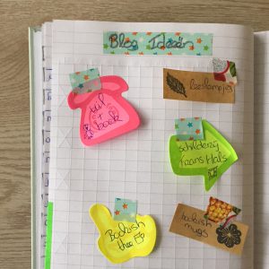 Bullet Journal verzameling ideeën
