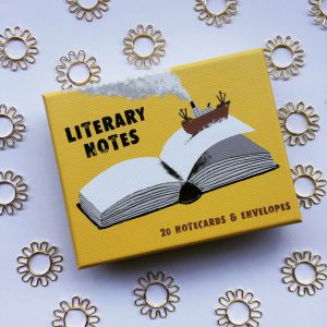 Literary postcardnotes