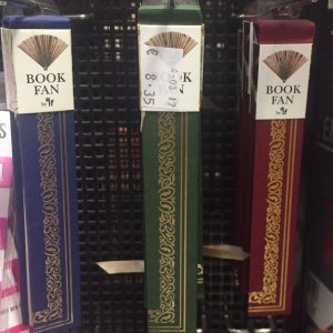 Book fan in 3 kleuren