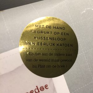 Plint kussensloop kwaliteit