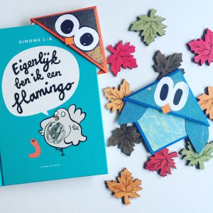 Boekenlegger DIY uiltjes