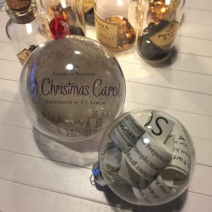 Bookish Kerstballen