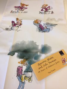 Quentin Blake theedoek