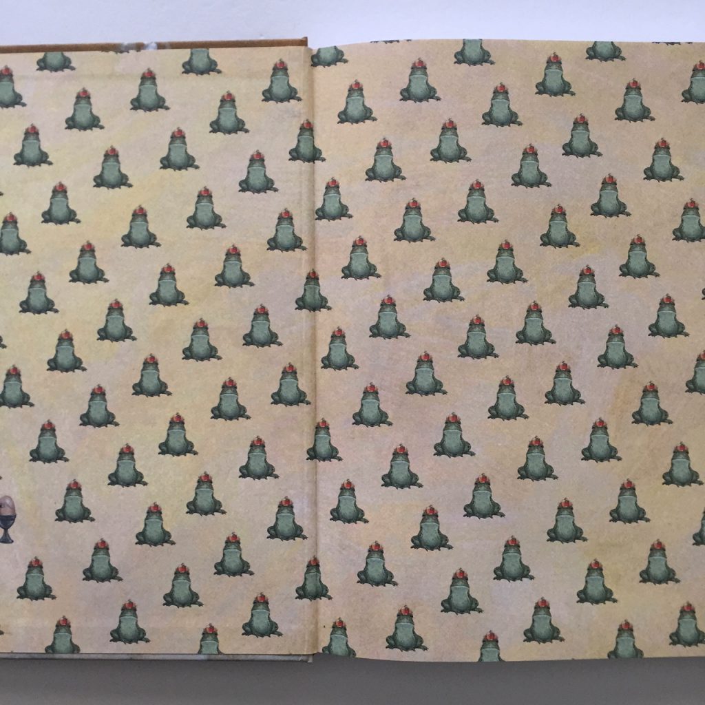 Schutblad van De kikkerbilletjes van de koning