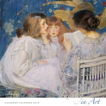 Kalender Reading in art
