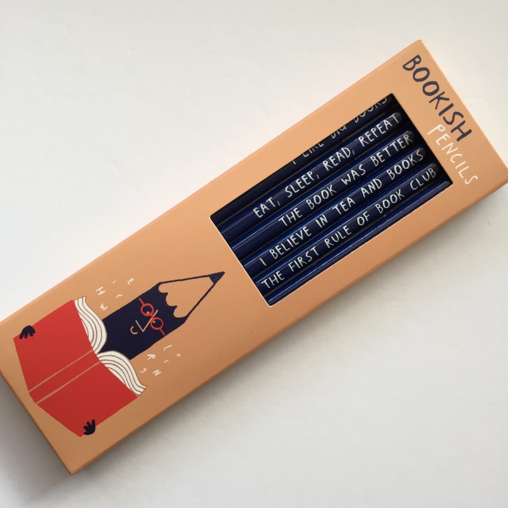 Bookish pencils
