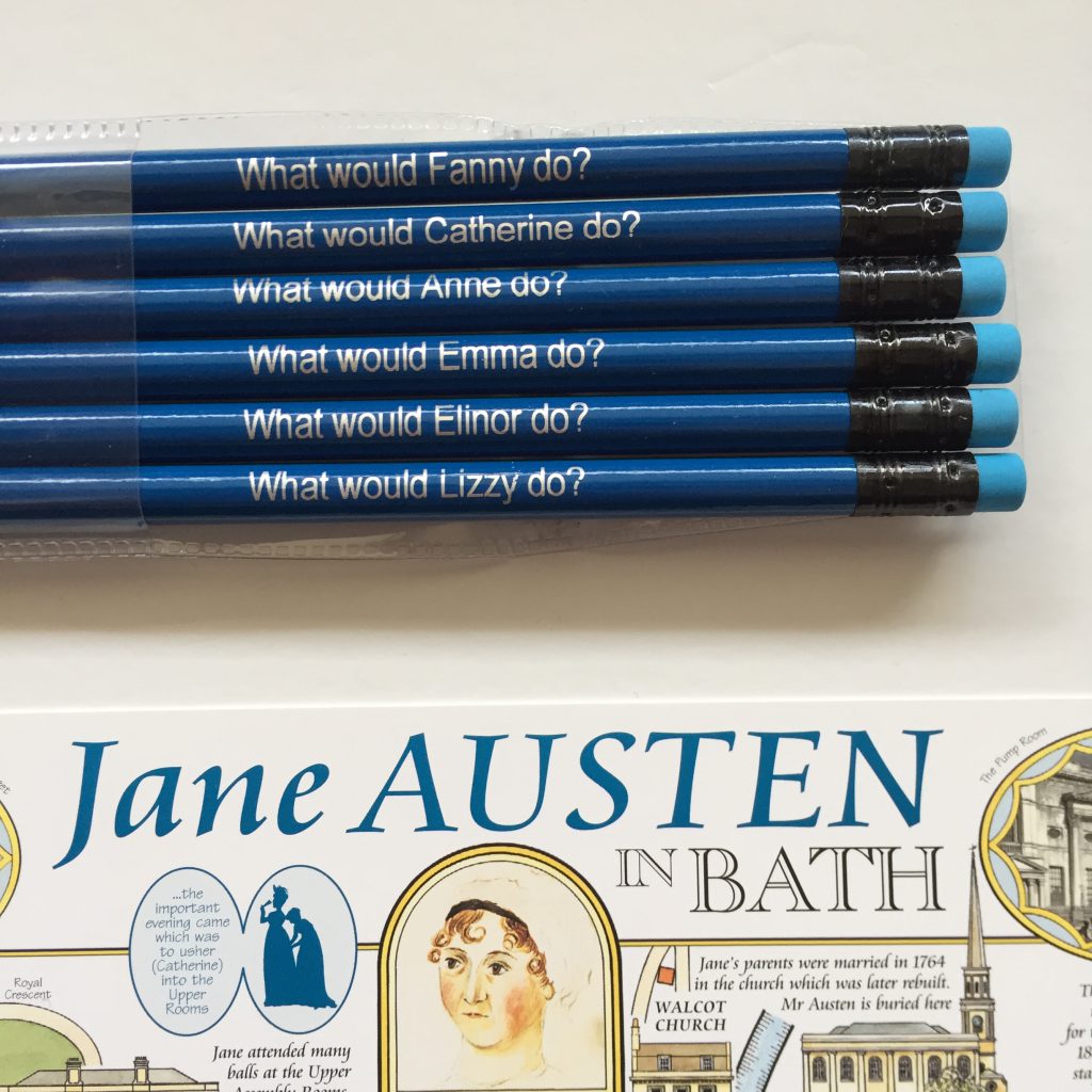 Potlodenset Jane Austen