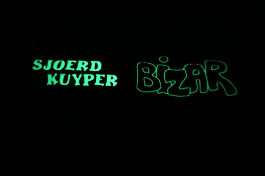 Bizar glow in the dark rug