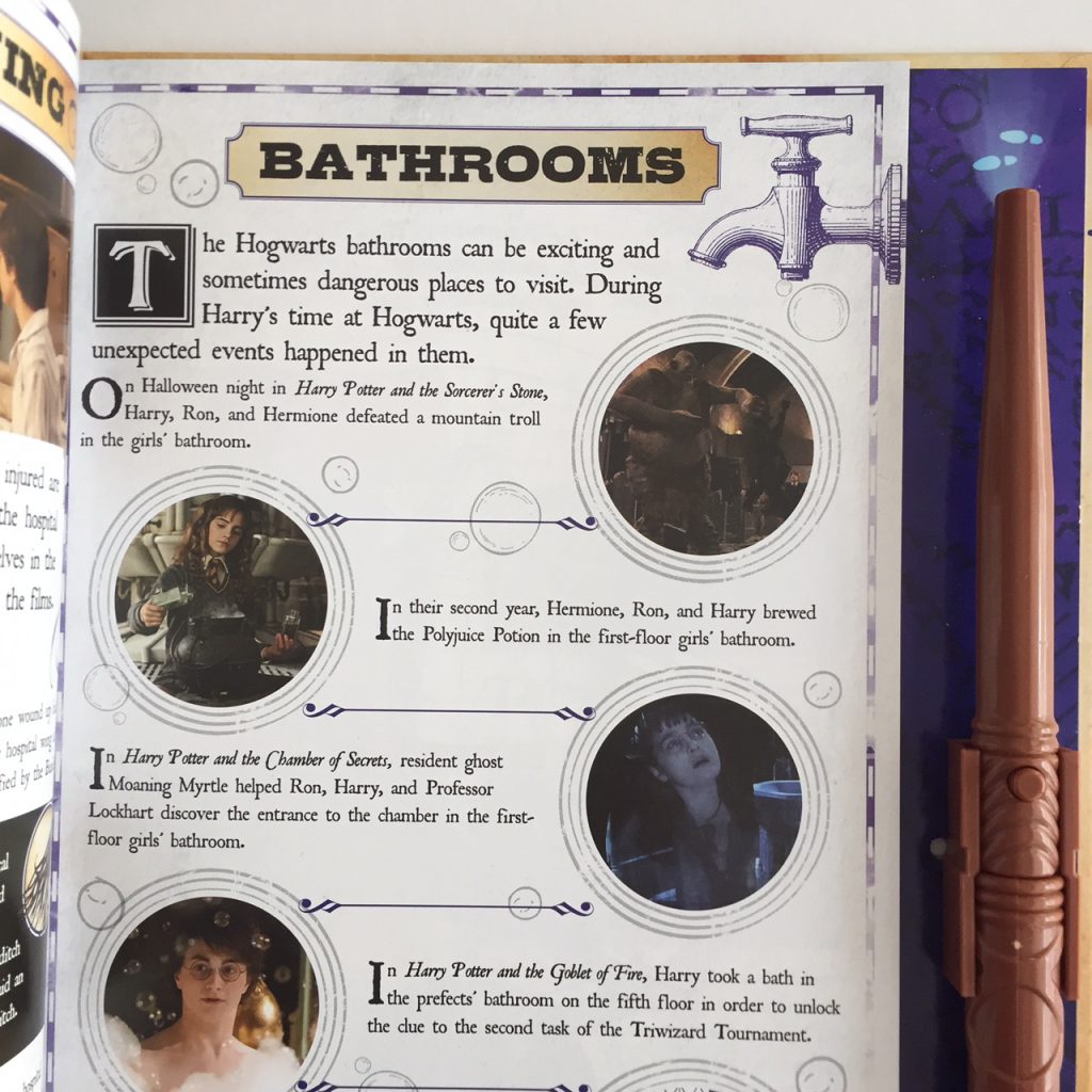 Bathrooms chapter in Marauder's Map