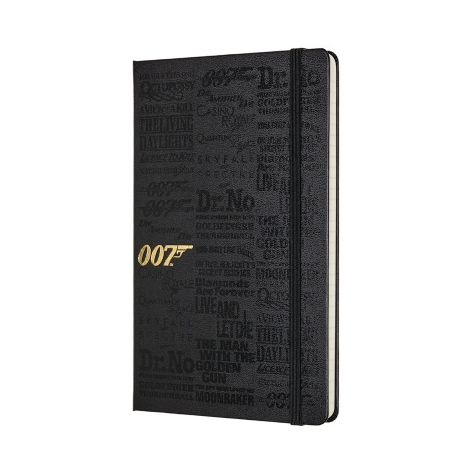 James Bond films Moleskine