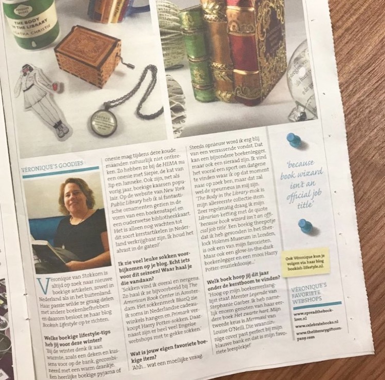 Interview in de Boekenkrant