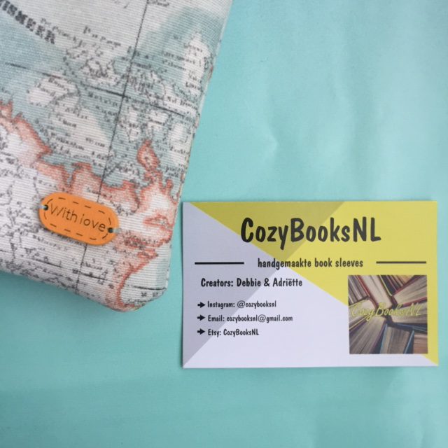 Booksleeve detail CozyBooksNL