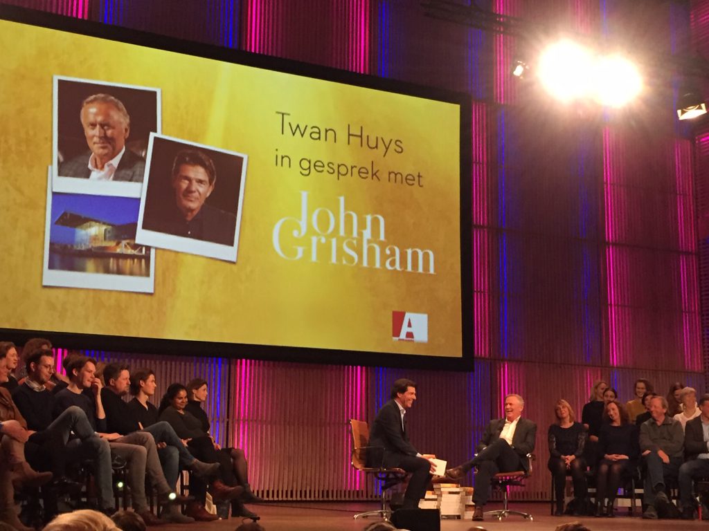 Twan Huys en John Grisham