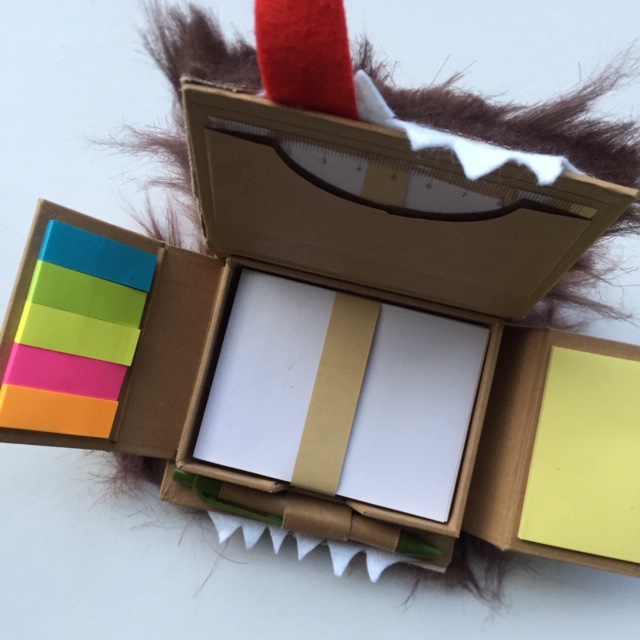 Book of Monsters open
