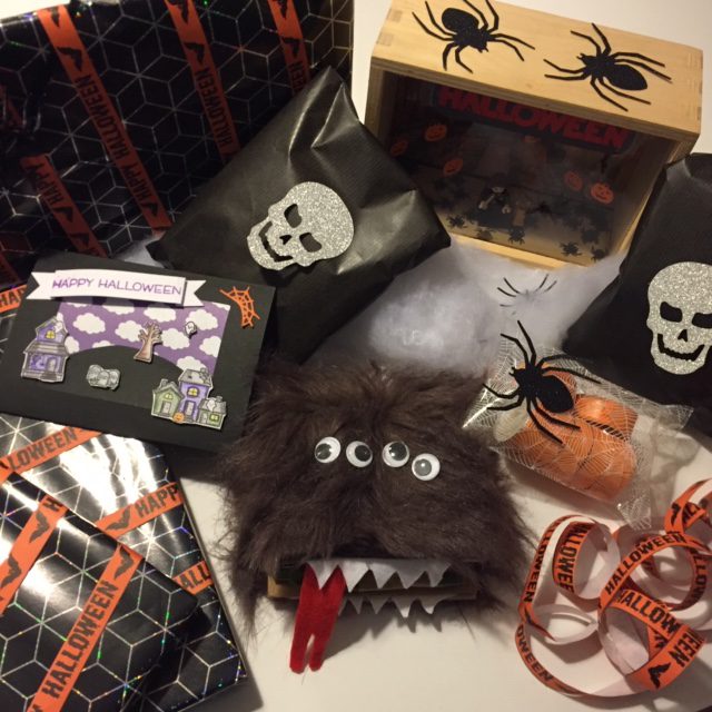 Verstuurde Halloween swap
