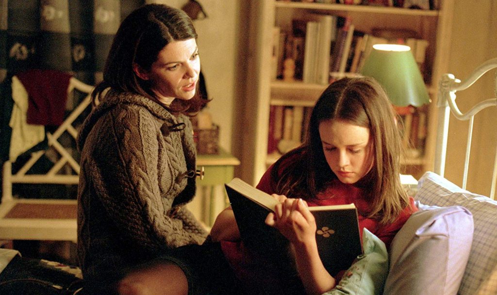 Rory Gilmore reading