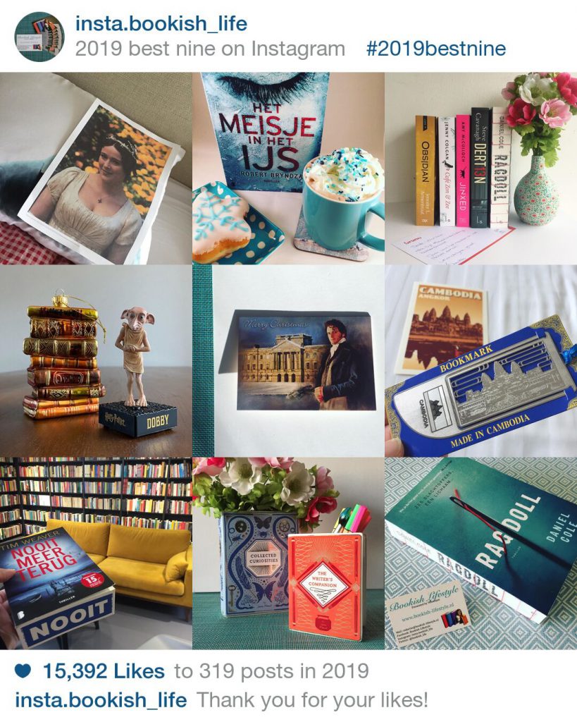 Best nine 2019 Instagram Bookish Lifestyle