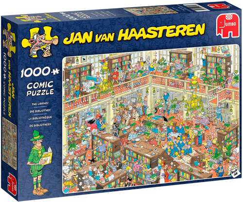 Puzzel Bibliotheek Jan van Haasteren