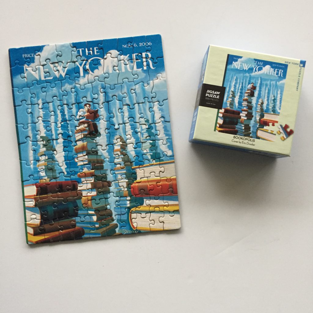 Puzzel bookopolis klaar