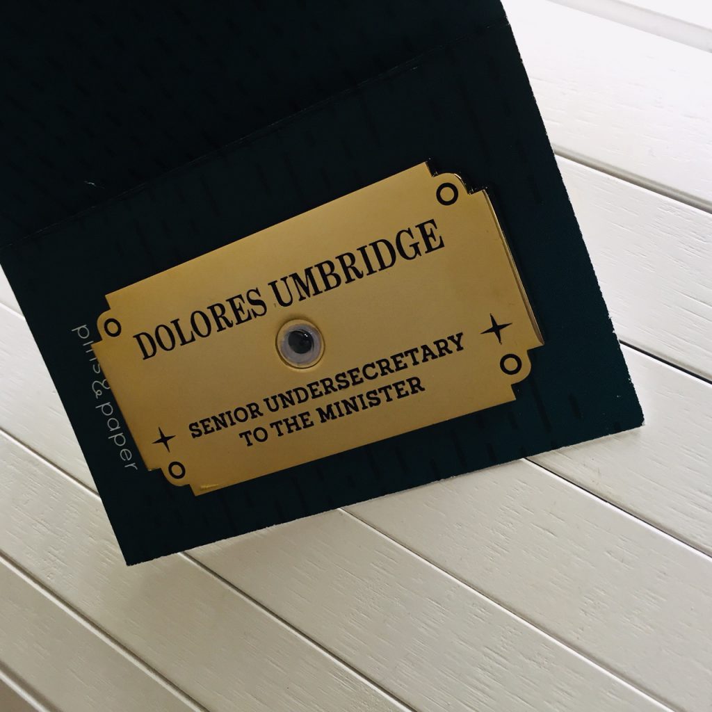 Studio Pins & Paper Dolores Umbridge