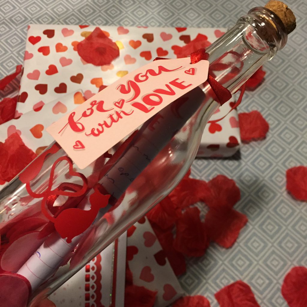 Valentijnsswap 2020 flessenpost