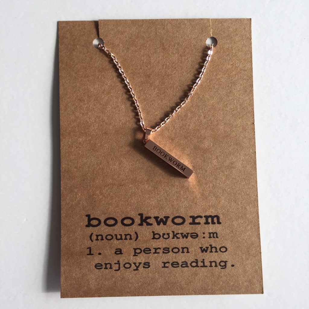 Miss Bohemia ketting Bookworm