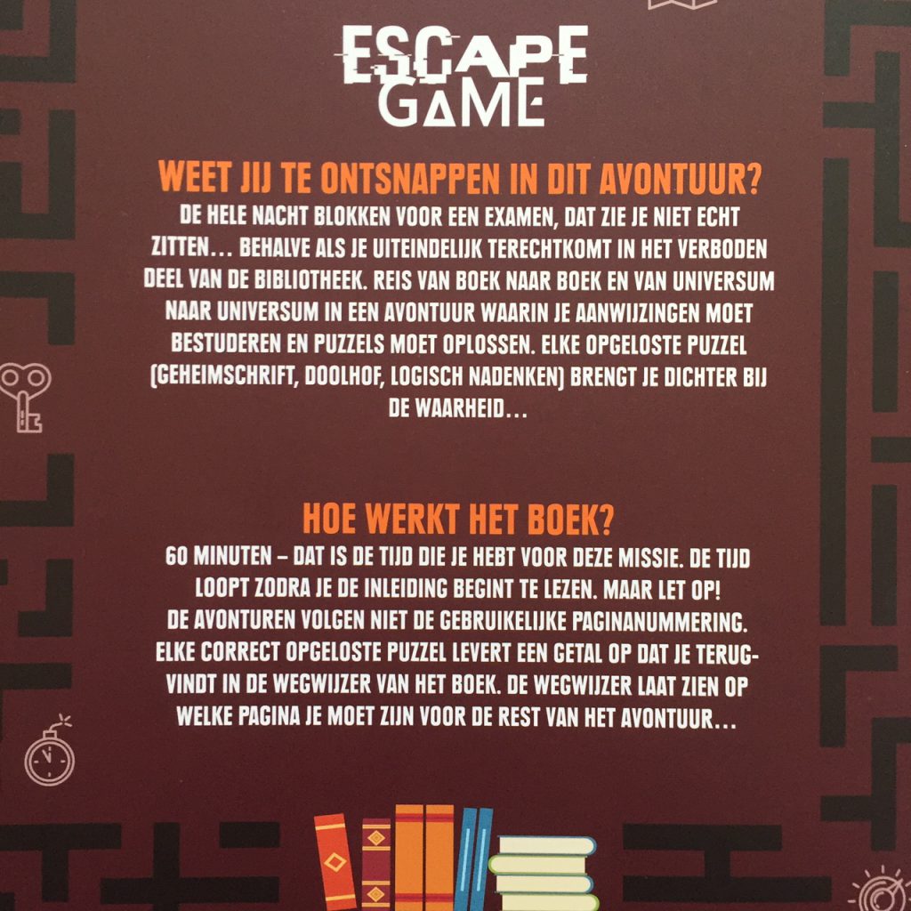 Achterflap Escape Game