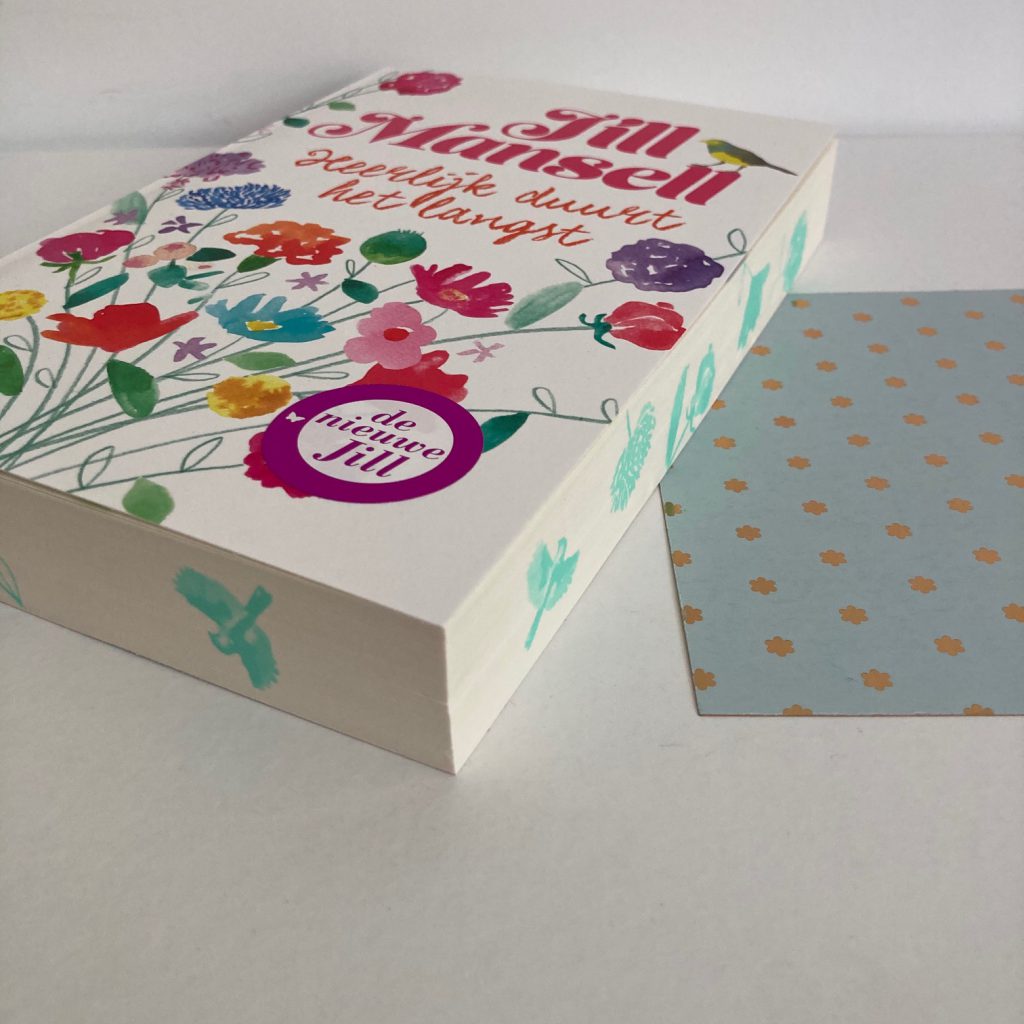 Boek Jill Mansell met druk op zijde