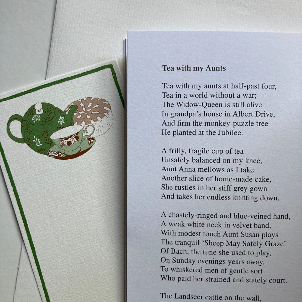 Ten Poems boekenlegger