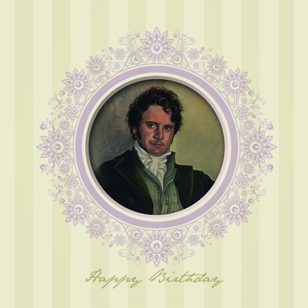 Birthday card Jane Austen