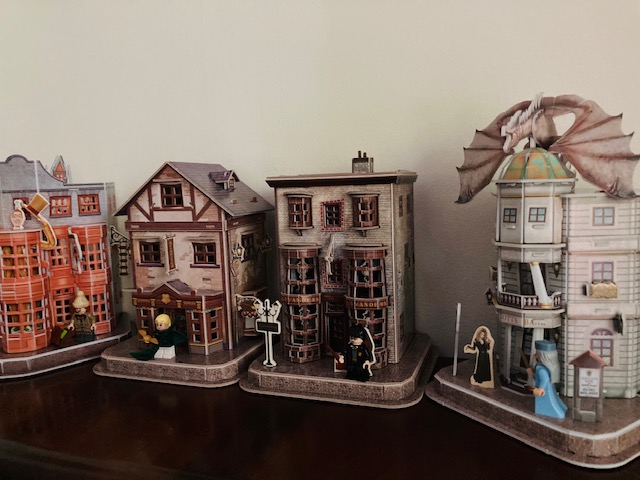 3D puzzel Diagon Alley set