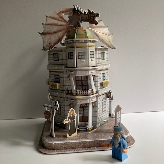 3D puzzel Gringotts bank